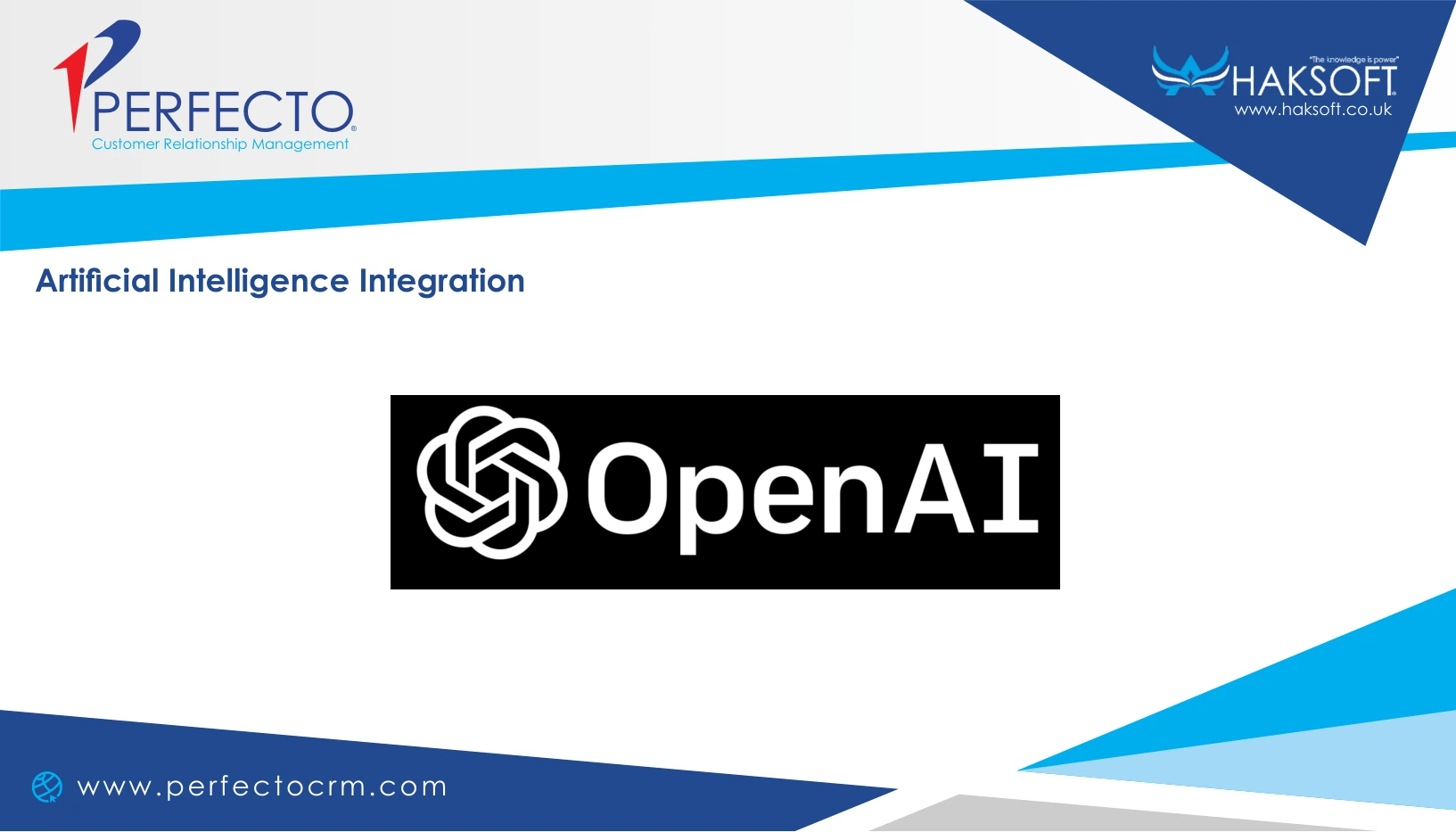 PerfectoCRM original integration presentation page 61